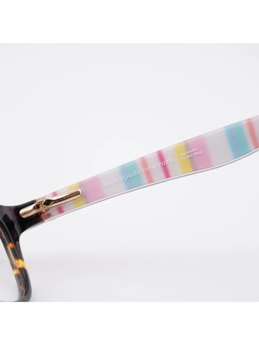 Kate Spade BRYLIE 0RNL 00 Eyeglasses Havana Pattern 54mm Rectangle Frame